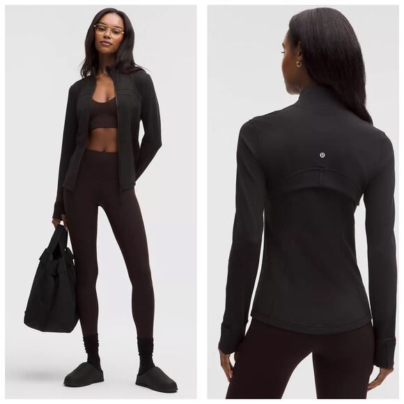 Lululemon Black Define Jacket Luon Size 2 Workout Athletic - Picture 12 of 12